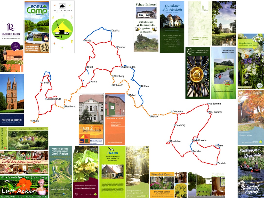 Karte Akteure an der Bienenstraße